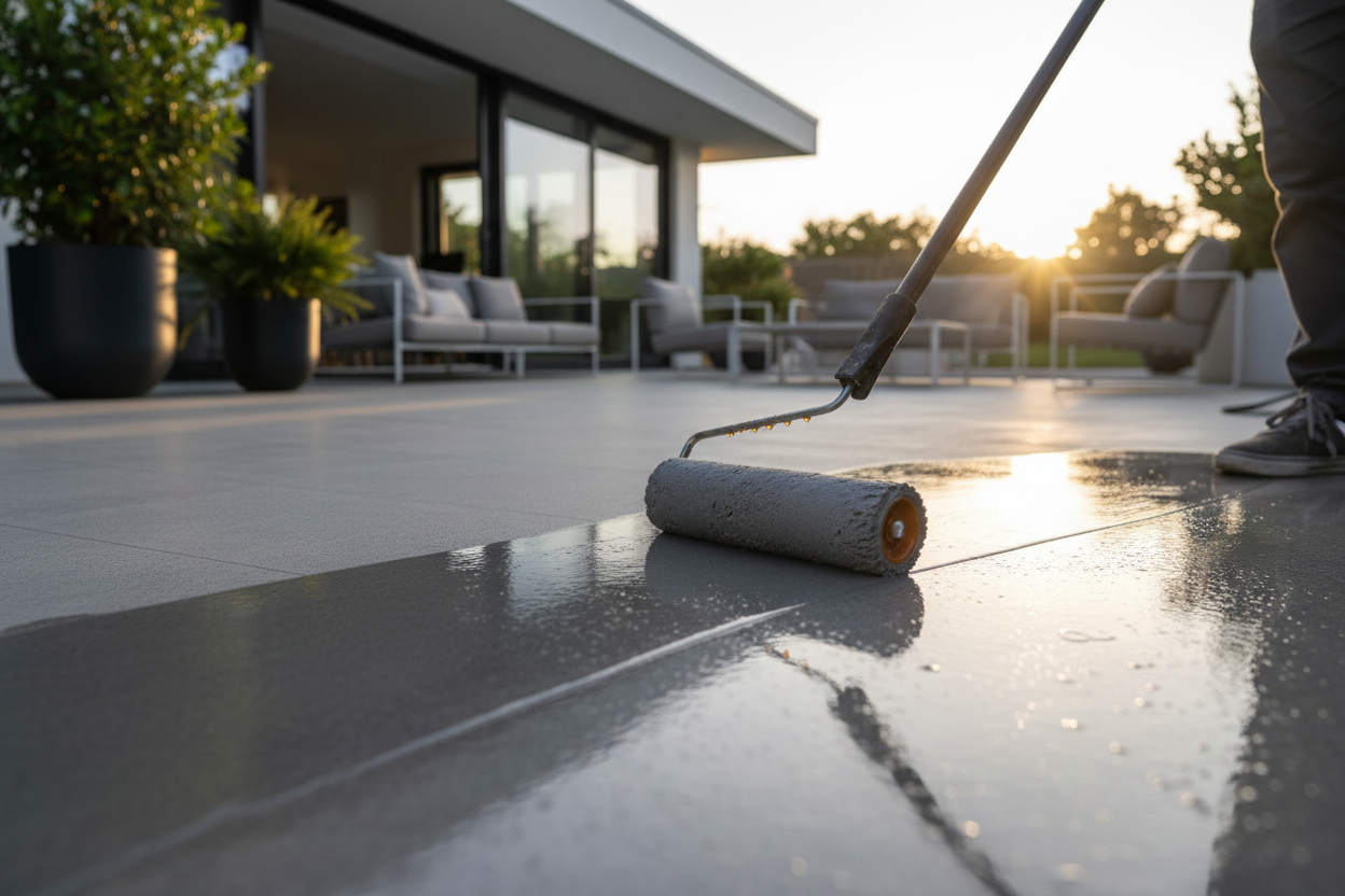 Le Vernis pour Béton Ciré : Protection et Finition pour vos Projets Extérieurs