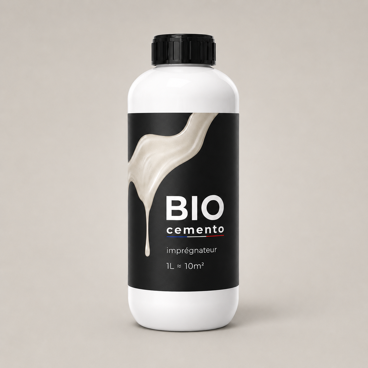 Imprégnateur Béton Ciré Biocemento 1L — Bouche-Pores & Préparation Vernis (10m²)