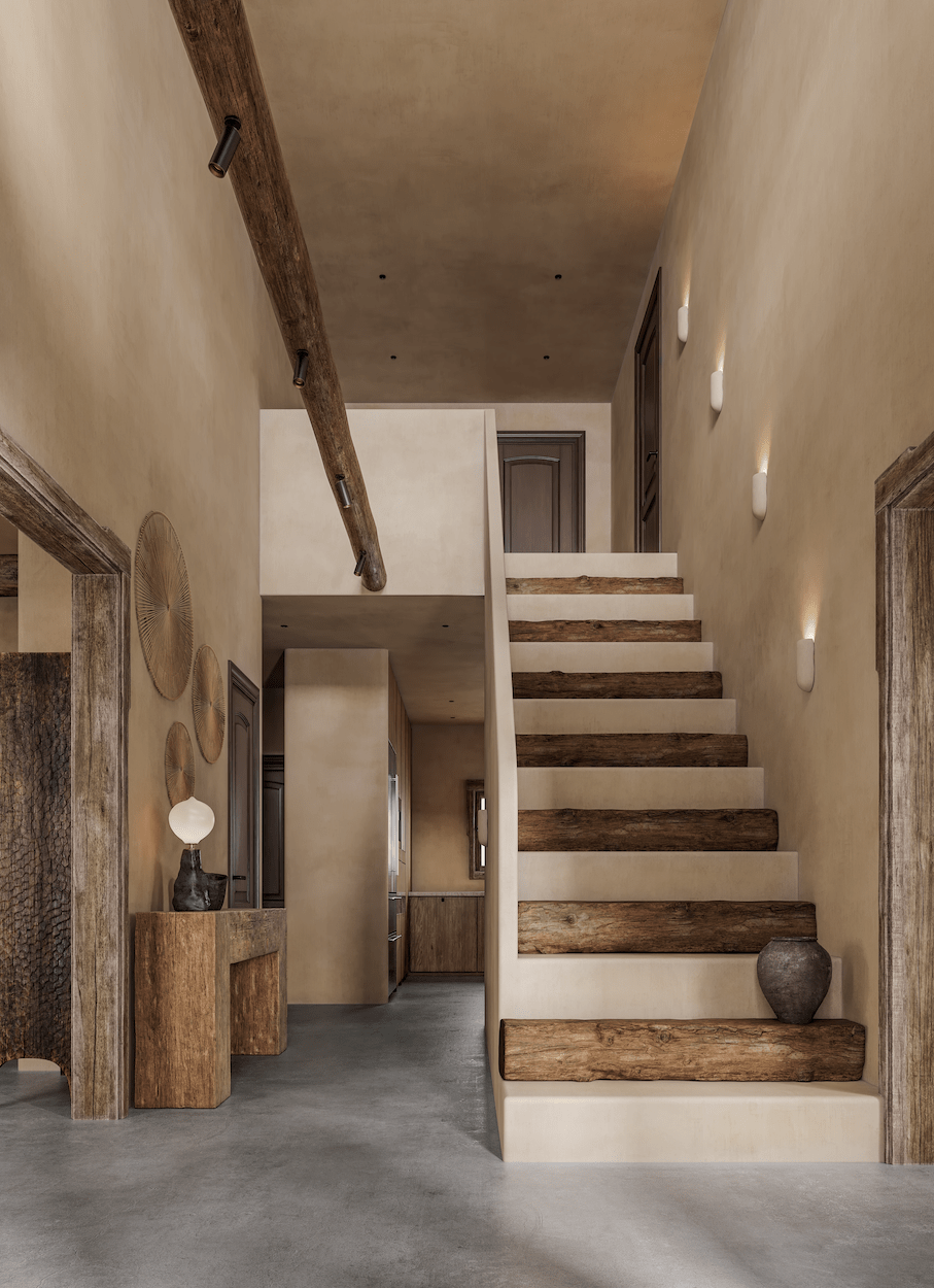 L'Élégance Structurée : Comment Réaliser un Escalier en Béton Ciré avec BioCemento