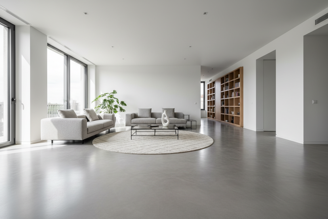 Comment le Béton Ciré Transforme Votre Sol en Pièce Maîtresse