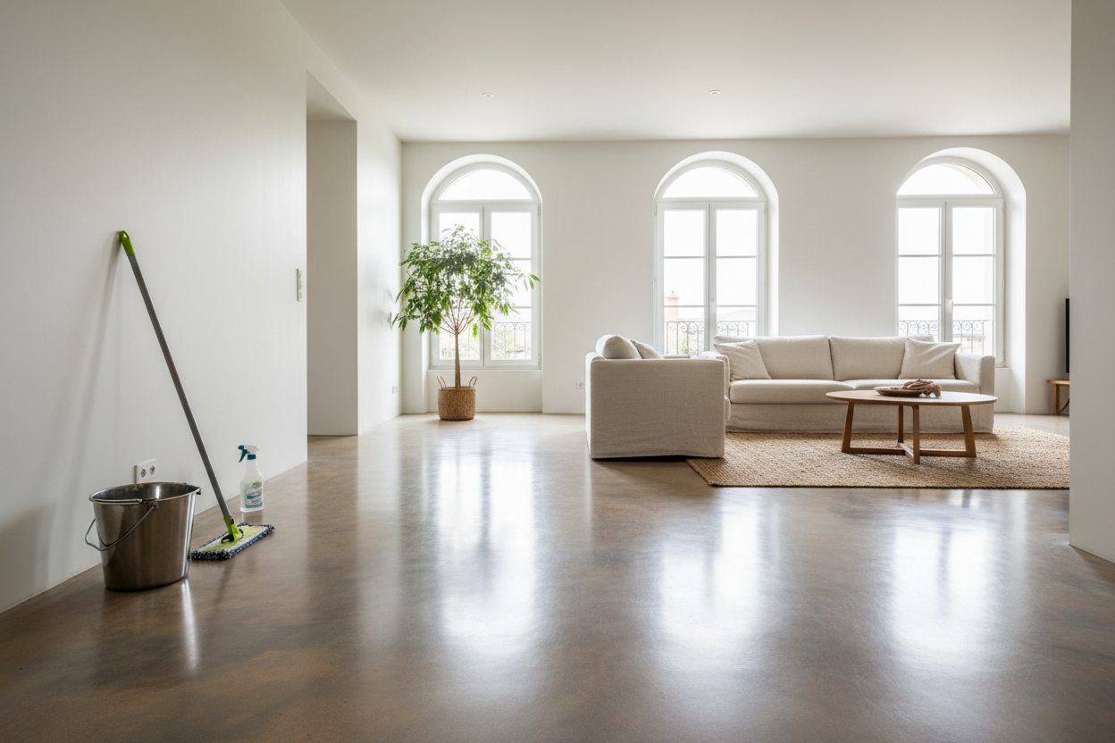 Entretien Béton Ciré : Le Guide Complet pour un Sol Durable