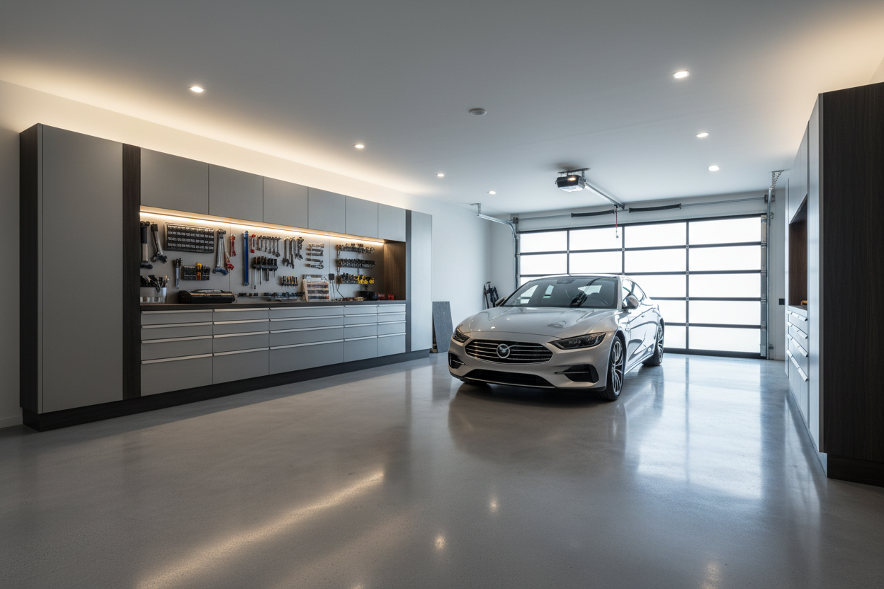 Rénover Son Garage avec du Béton Ciré : Élégance et Praticité