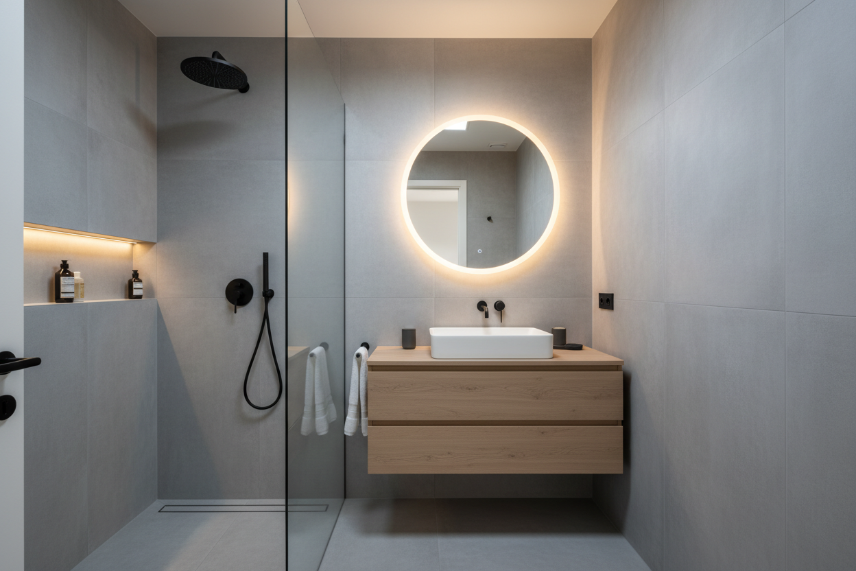 Rénover Votre Carrelage de Salle de Bain avec Béton Ciré
